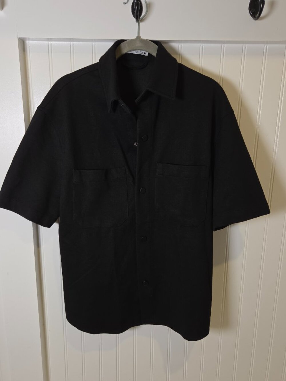 ZARA SHORT-SLEEVE OVERSHIRT